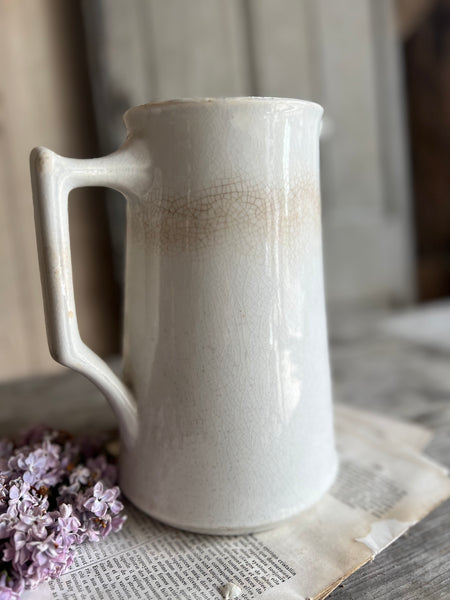 Stunning Vintage Crazed Jug