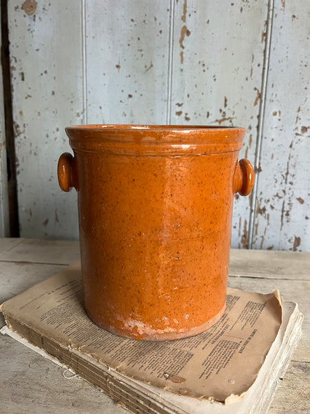Antique Handled Preserves Pot