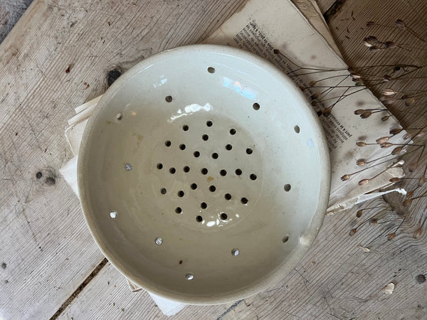 Gorgeous Stoneware Strainer