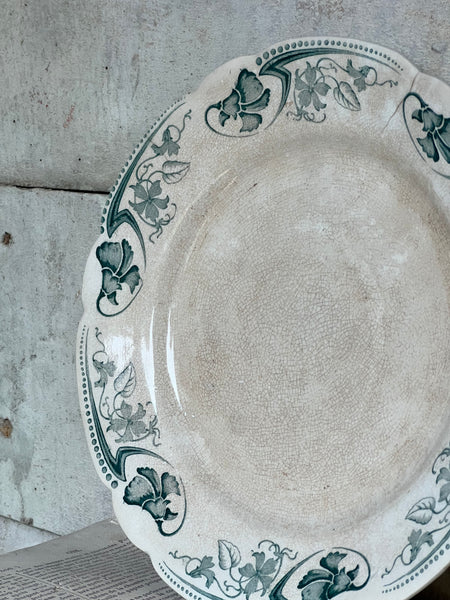 Beautiful Buttery Luneville Plate