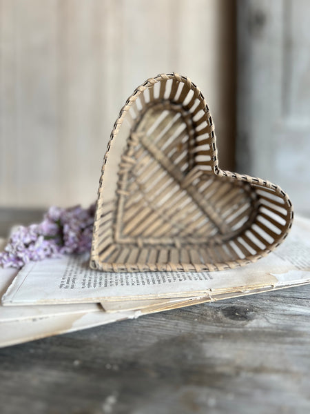 Large Vintage French Heart Cheese Mould
