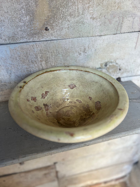 Antique Earthenware Bowl from Italy