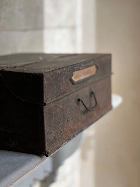 Vintage French Documents Box