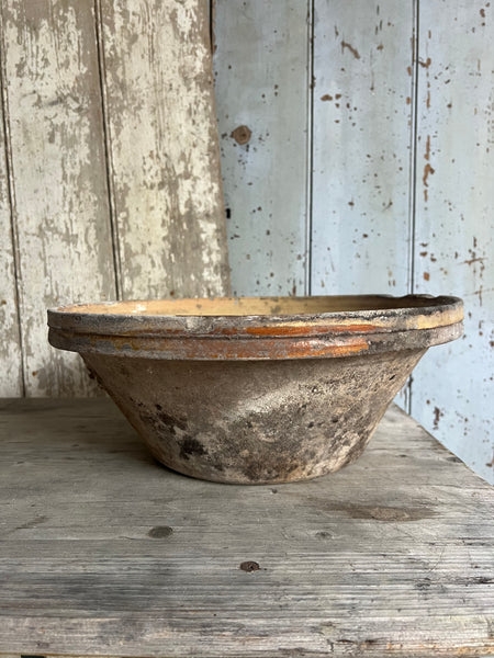 French Earthenware Mixing Bowl