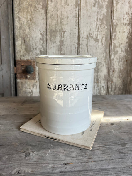 Antique Currants Pot