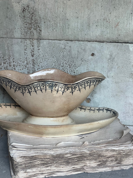 Vintage French Sauce Dish