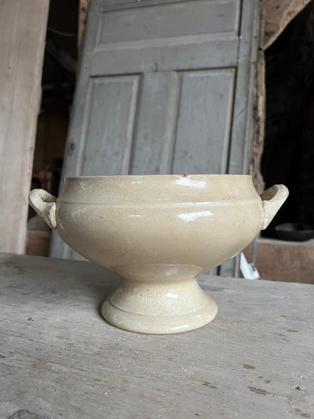 Crazed Vintage French Soupiere