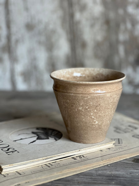 Conical French Antique Pot