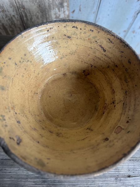 French Earthenware Mixing Bowl