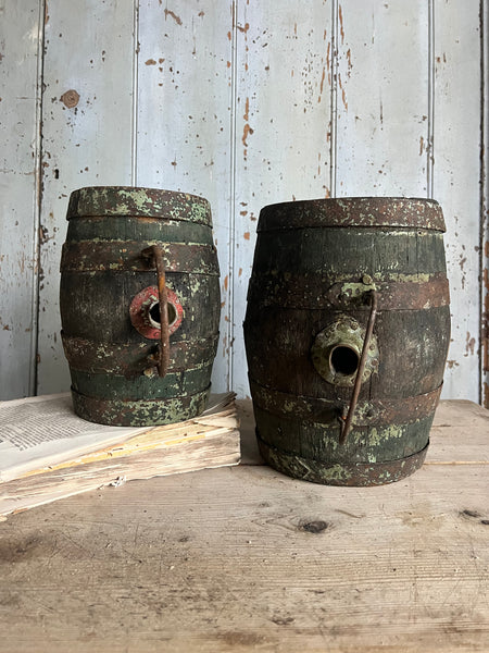 Large green Swedish Barrels