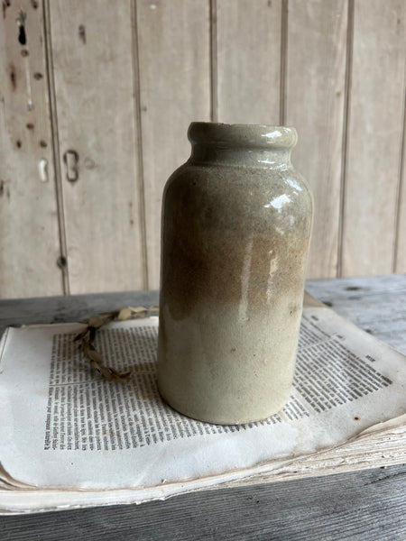 French Stoneware Jar