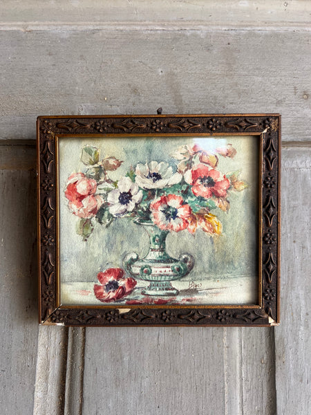 Sweet French Watercolour Painting