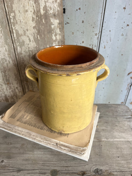 Antique Handled Preserves Pot