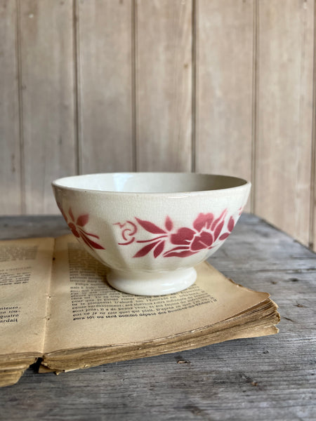 French Transferware Cafe au Lait bowl