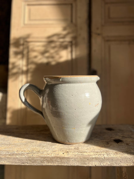 French Stoneware Handled Jug