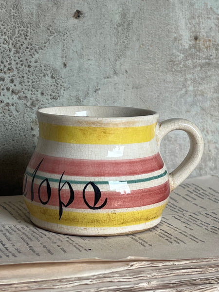 Vintage Crazed Penelope Cup