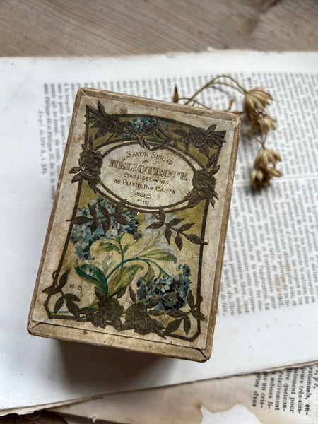 Beautiful French Soap Vintage Box