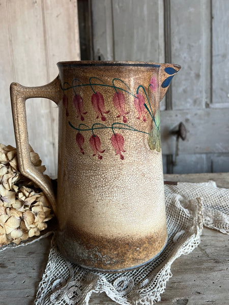 Stunning Large Vintage Crazed Jug