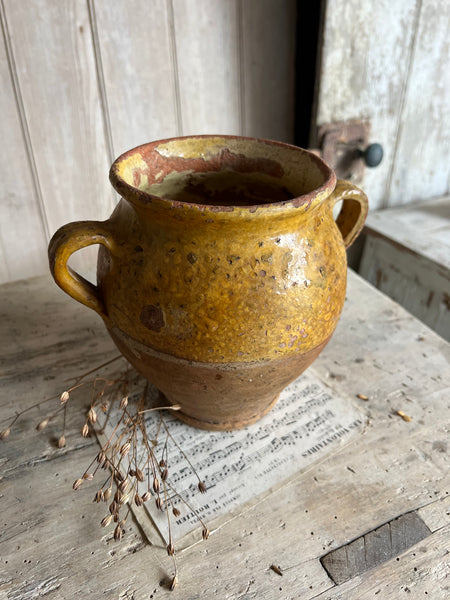 Antique French Confit Jar Small