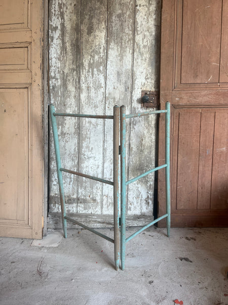 Vintage French Chippy Clothes Dryer