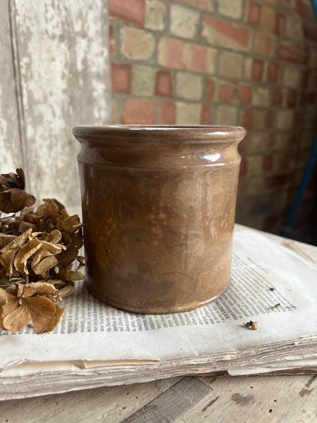 Crazed Apothecary Jar