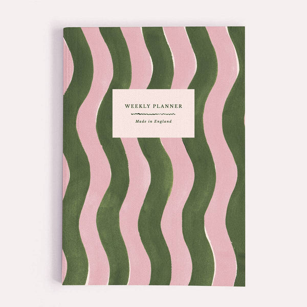 Painted Waves Weekly Planner | Undated Weekly Organiser