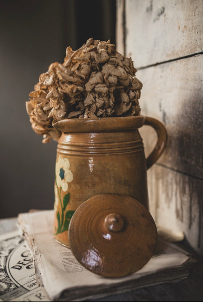 French Vintage Lidded Jug