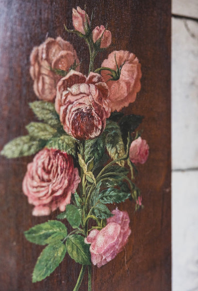 Vintage Floral Oil Painting