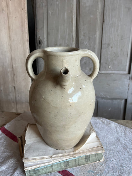 Large Vintage Stoneware Gargoulette