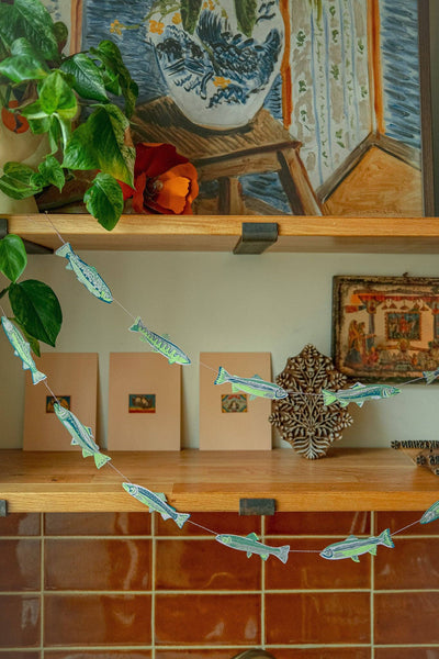 UK/EU: Tasty Anchovies Sewn Garland