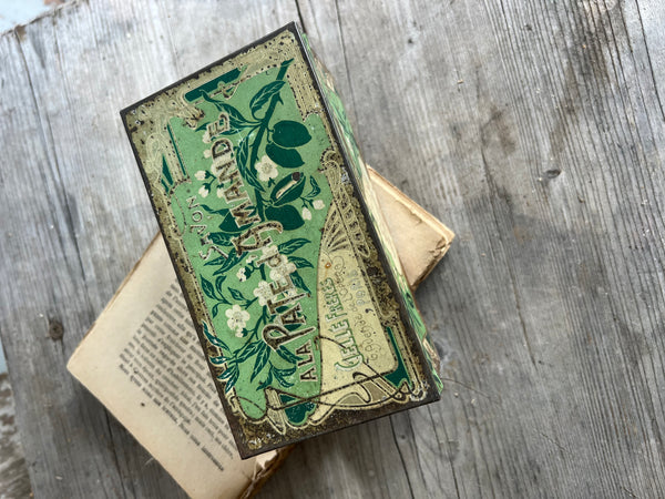Antique French Soap Tin