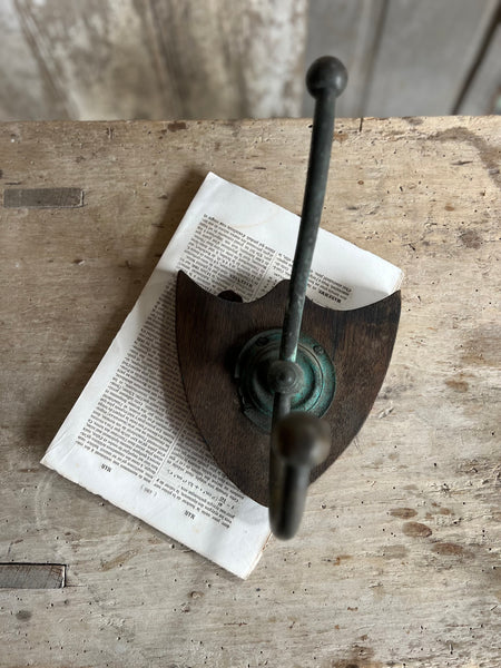 French Vintage Metal Wall Hook