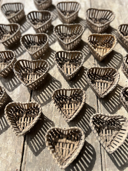 Extra Small Vintage French Heart Cheese Mould
