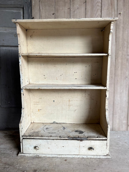 French Chippy Paint Small Shelving Unit