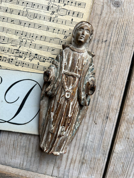 French Antique Religious Figure