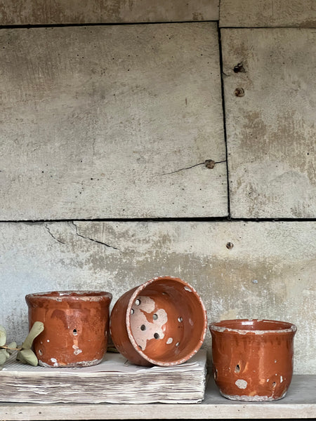 Small Vintage French Faiselle Cheese Moulds