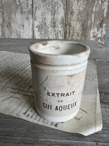 Beautifully Labelled Aged Crazed Gien Crock