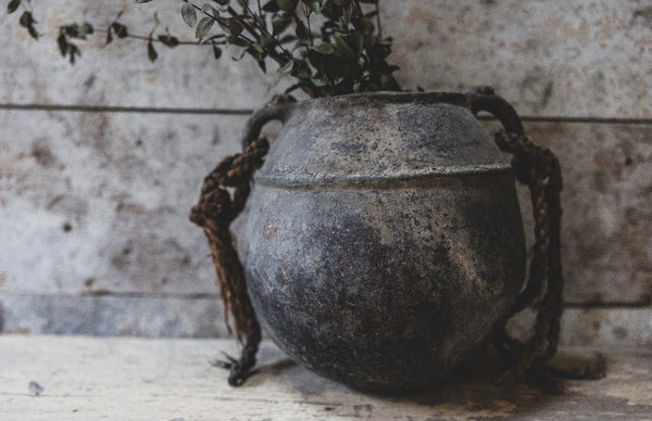 Large Antique French Pot