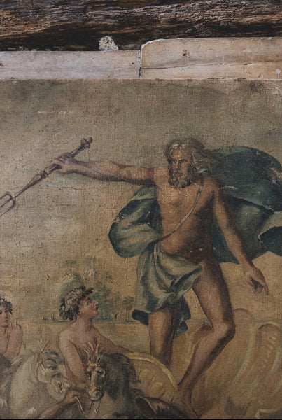 Large Mythical Antique Painting