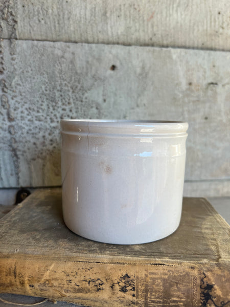 Buttery Antique Confiture Pot