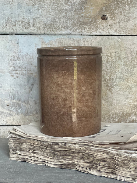 Buttery Antique Confiture Pot