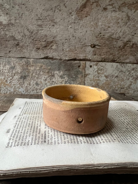 Rustic Small French Faiselle Cheese Mould
