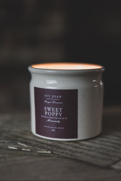 Bougie Française - Sweet Poppy - Normandy