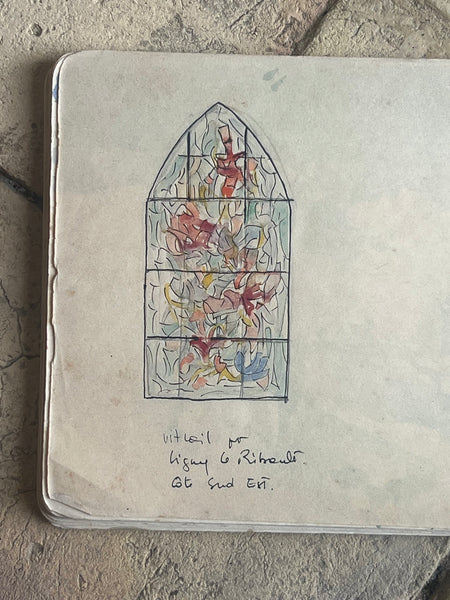 Sweet Vintage French Sketchbook
