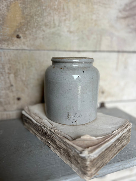 Simple French Stoneware Pot