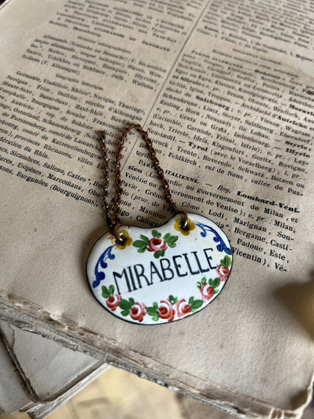 Mirabelle Drinks Tag