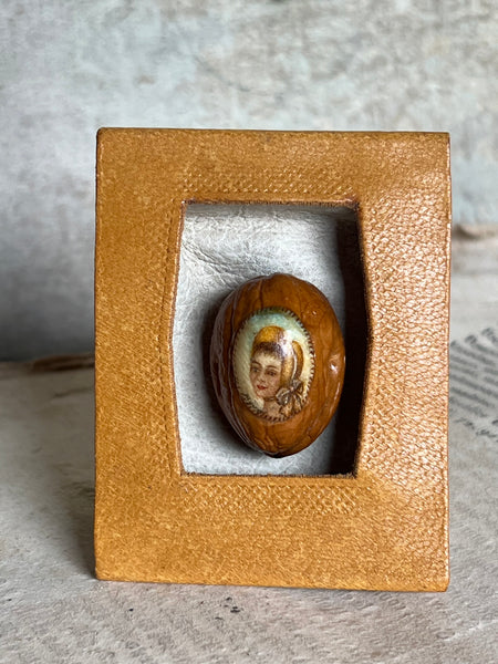 Vintage Painted Walnut