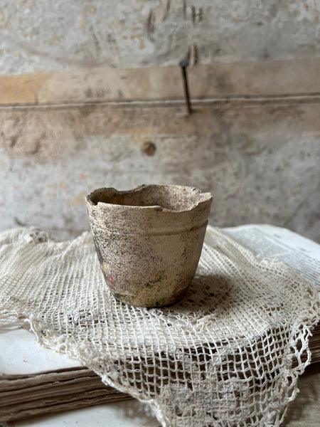 Sweet rustic flower pot