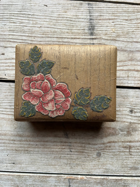 Floral Trinket Box