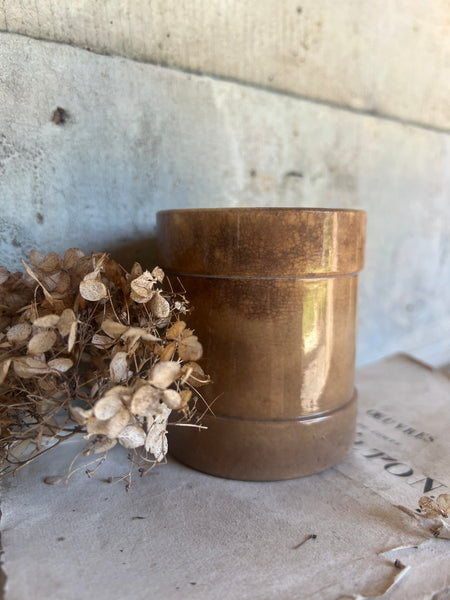 Buttery Antique Confiture Pot